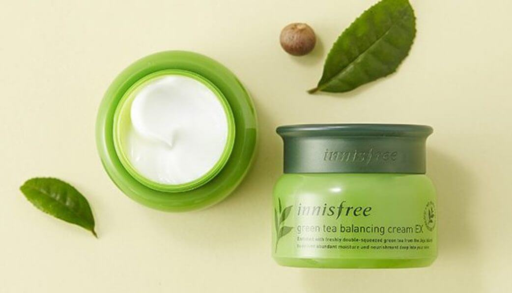 Review kem dưỡng ẩm trà xanh Green Tea Balancing Cream EX Innisfree50
